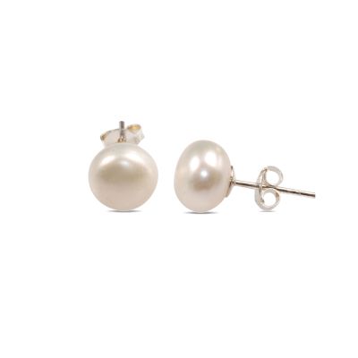 Mountain Creek Jewellery Earrings S/S 9mm Pearl Studs