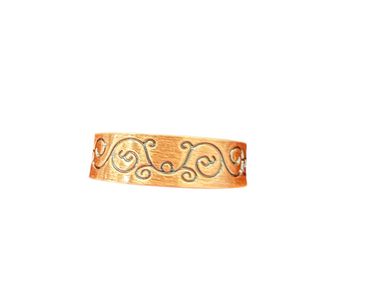 Copper Ring - Copper of Thorn & Roses
