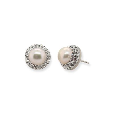 Mountain Creek Jewellery Earrings S/S & Freshwater Pearl Studs