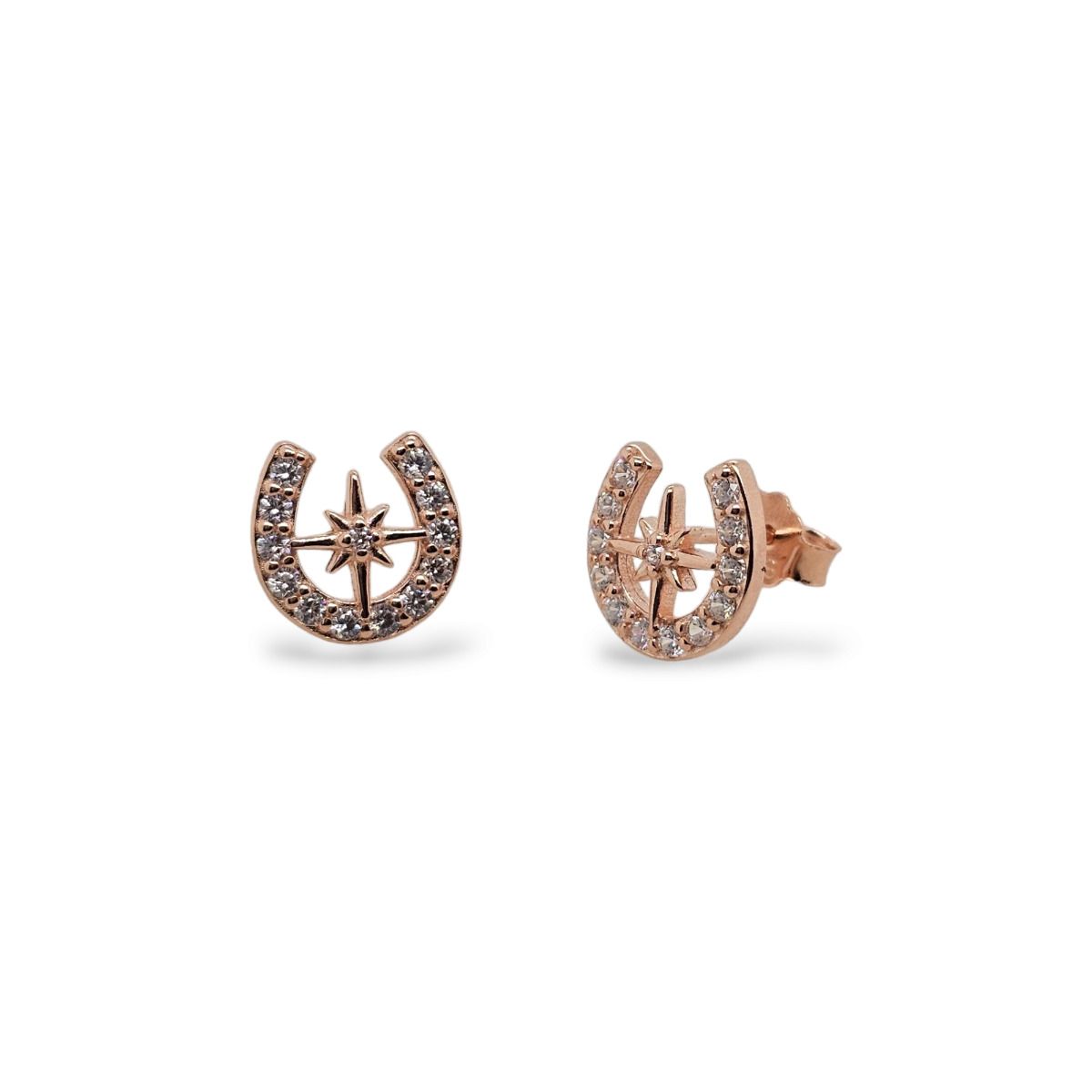 Mountain Creek Jewellery Horseshoe & Northern Star Rose Gold Plated