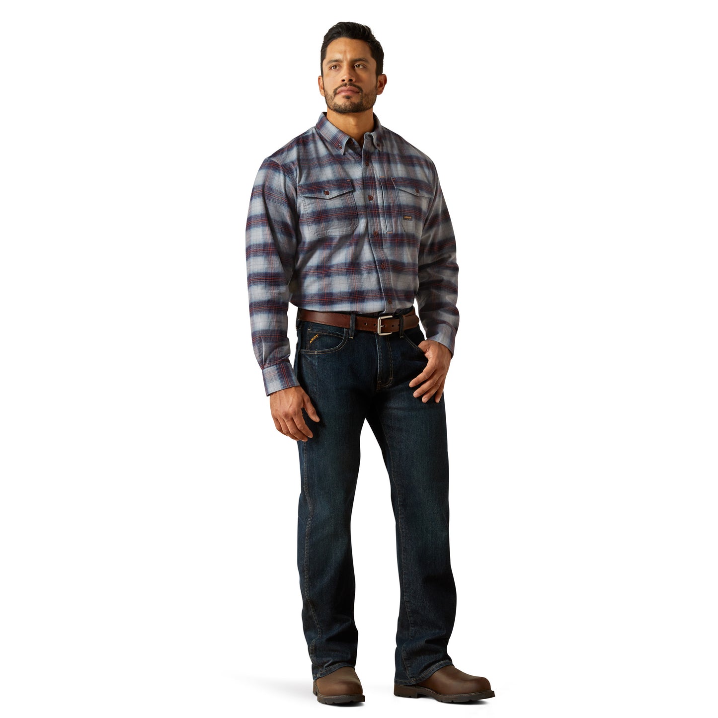 Ariat Men's Jeans - Rebar M5 Slim Durastretch Edge Stackable Straight Leg