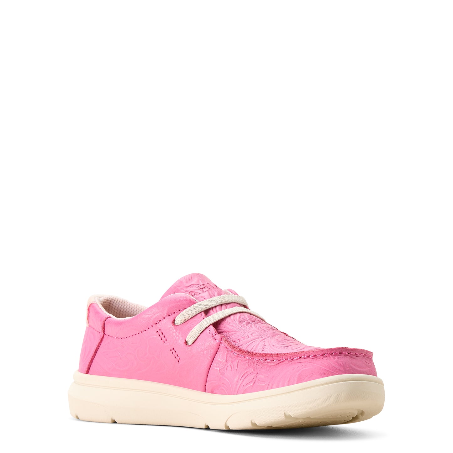 Ariat Kid's Hilo - Hot Pink Floral Emboss