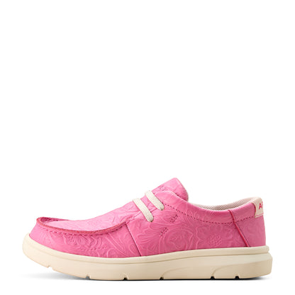 Ariat Kid's Hilo - Hot Pink Floral Emboss