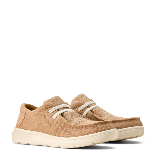 Ariat Kid's Hilo - Tan Floral Emboss