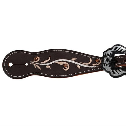 Fort Worth Rustic Beauty Spur Straps