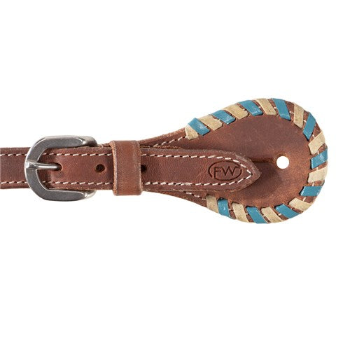 Turquoise Two Tone Spur Straps