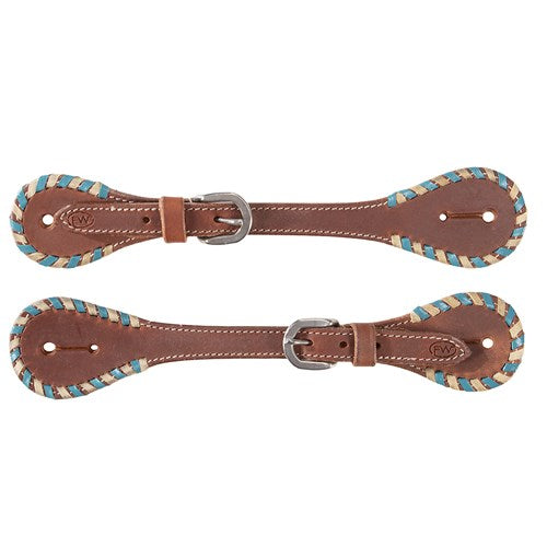 Turquoise Two Tone Spur Straps