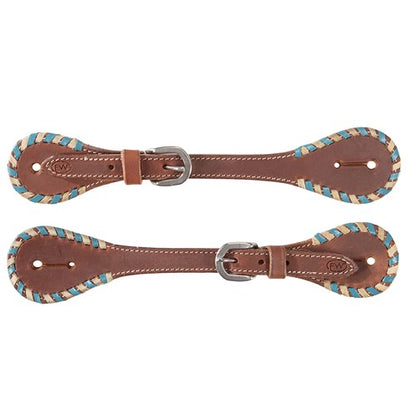 Turquoise Two Tone Spur Straps