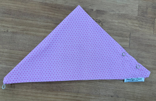 Neck Scarf - Pink on Pink