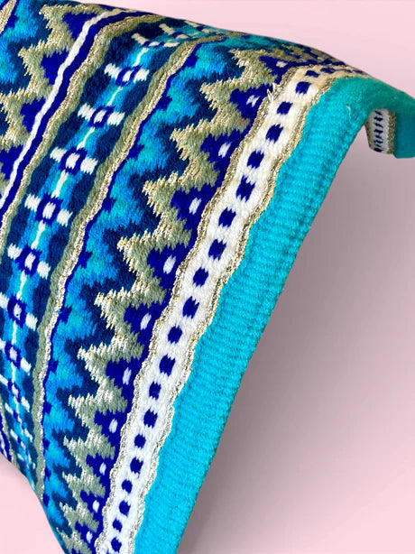 Aqua Sparkle Saddle Blanket