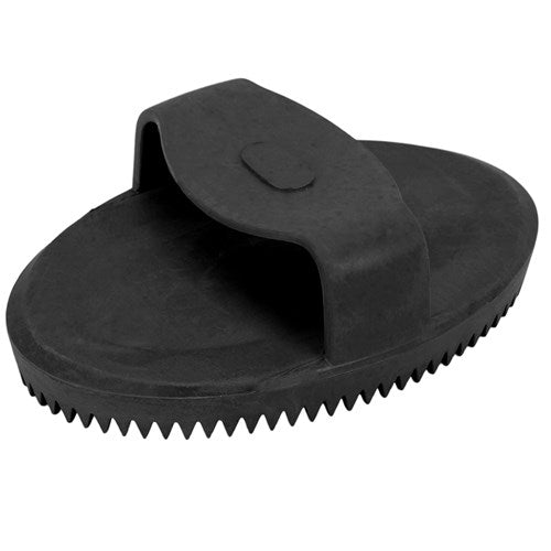 Rubber Curry Comb - Black