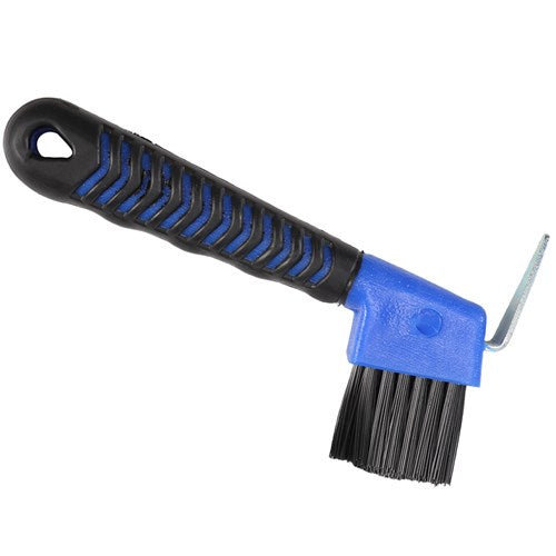 Soft-Grip Deluxe Hoof Pick with Brush