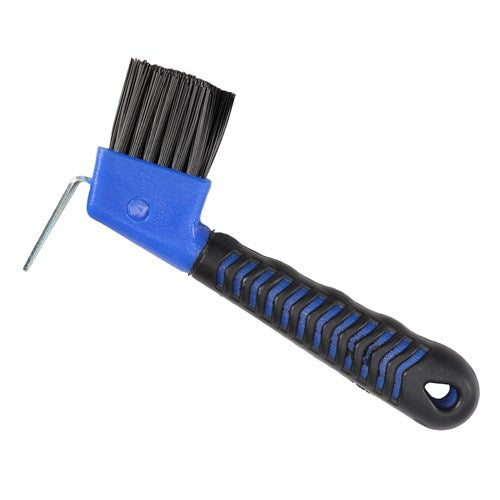 Soft-Grip Deluxe Hoof Pick with Brush