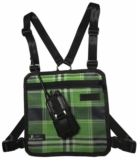 JB UHF Chest Harness - Adult Green