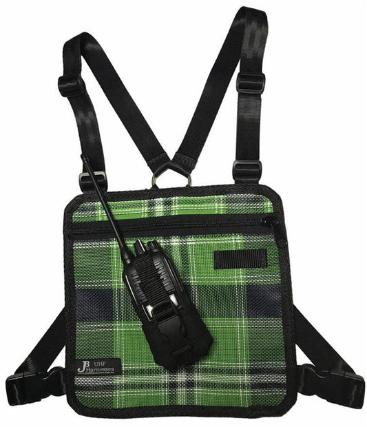 JB UHF Chest Harness - Adult Green