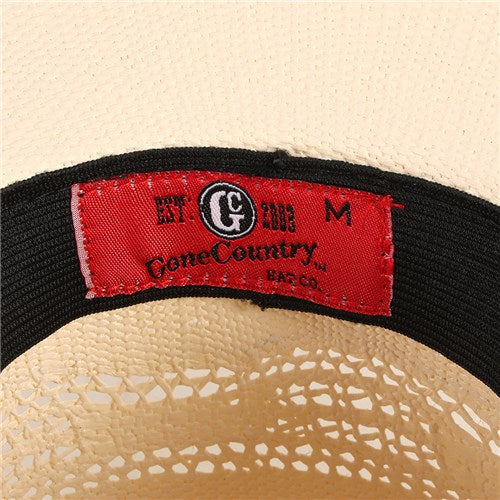 8 Seconds Straw Hat - Ivory