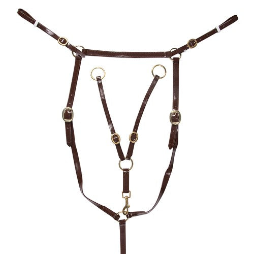 Horse Sense Brass Stockman's Breastplate