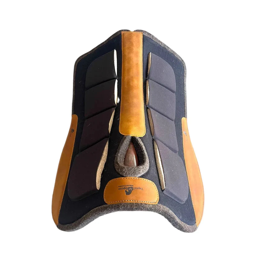 Contoured Multi Pocket Shim Saddle Pad