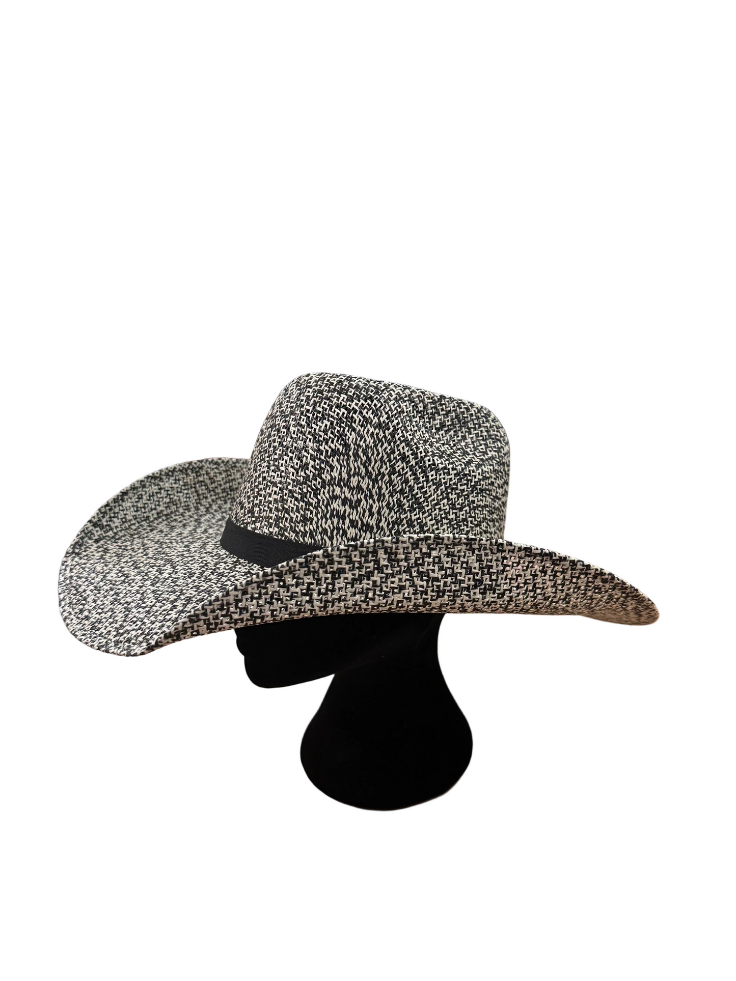 Resistol Hooey Del Rio Straw Black/White
