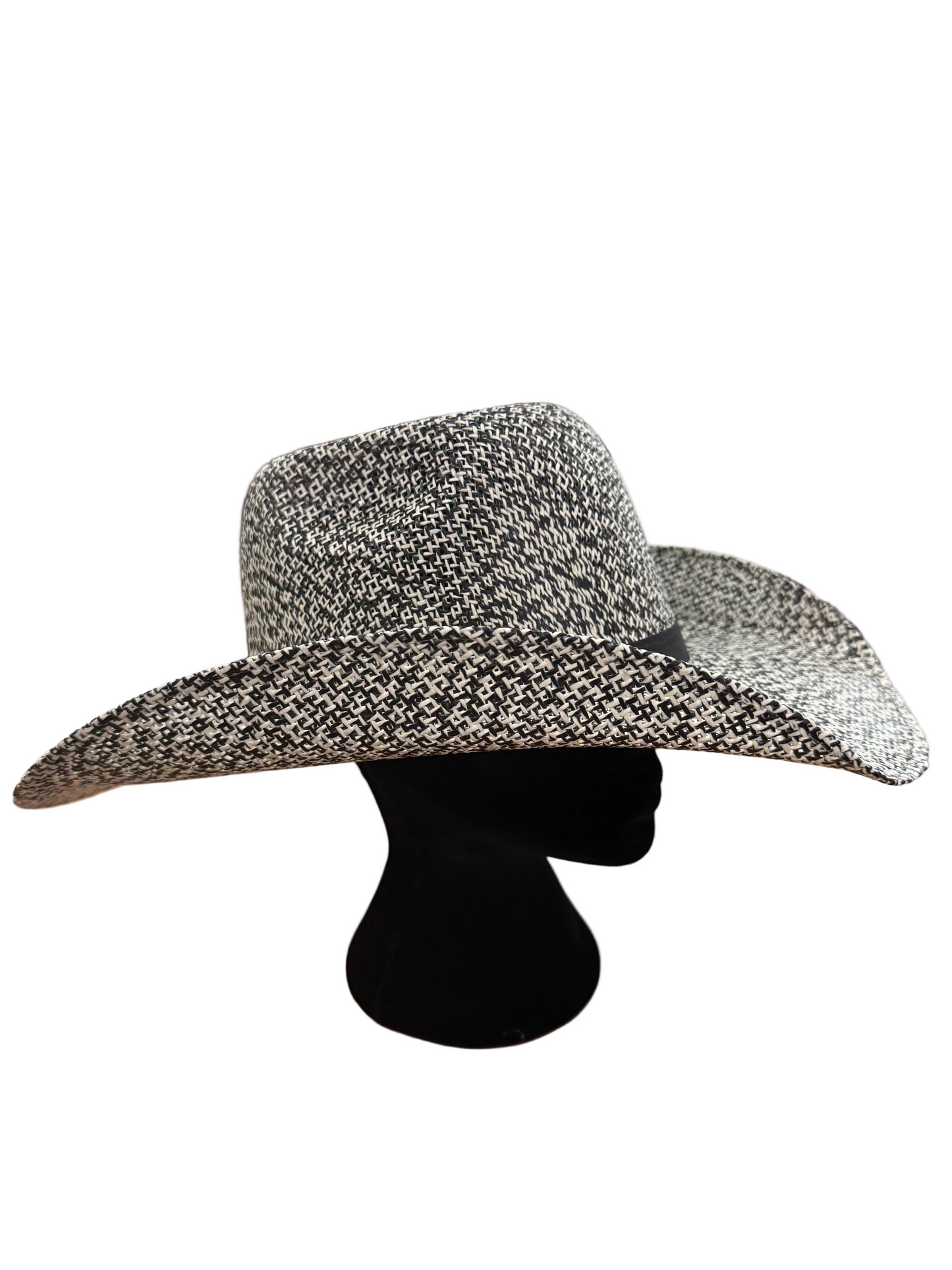 Resistol Hooey Del Rio Straw Black/White