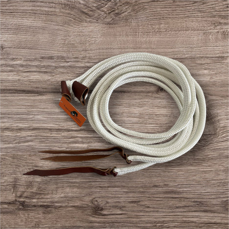 TR Flat Braid Split Campdraft Reins