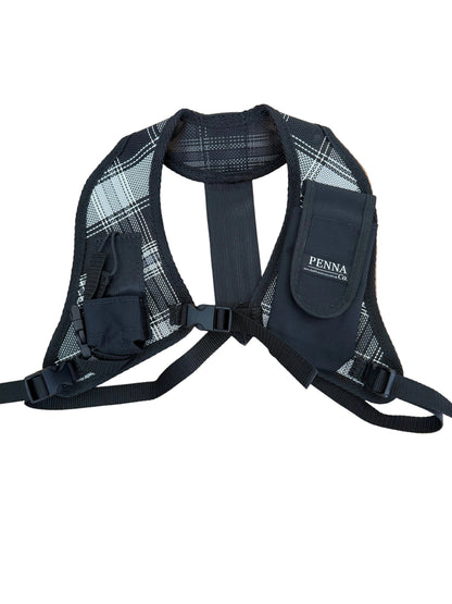 JB UHF Double Shoulder Harness - Adult Grey