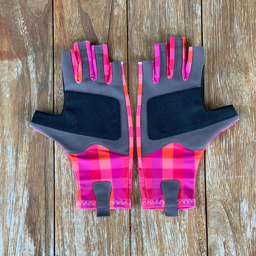 Bush Mits Gloves - Golden Hour Gingham