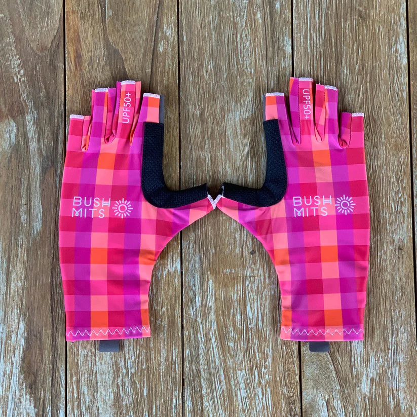 Bush Mits Gloves - Golden Hour Gingham