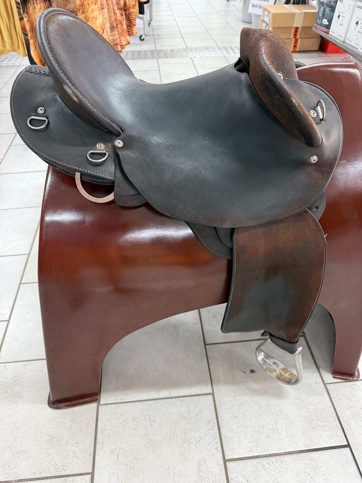 Kent Saddlery 15" Station Special Western Drafter