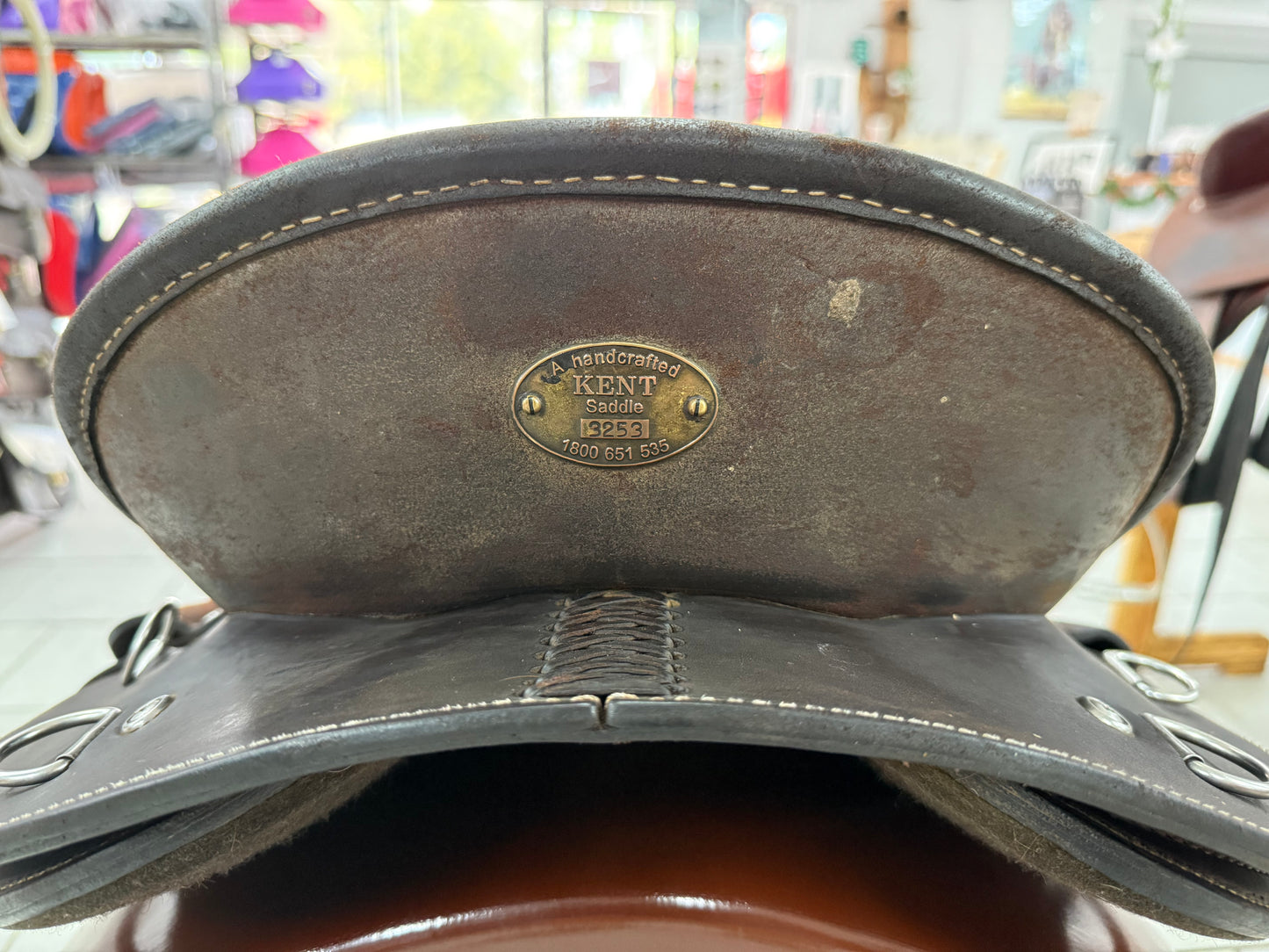 Kent Saddlery 15" Station Special Western Drafter