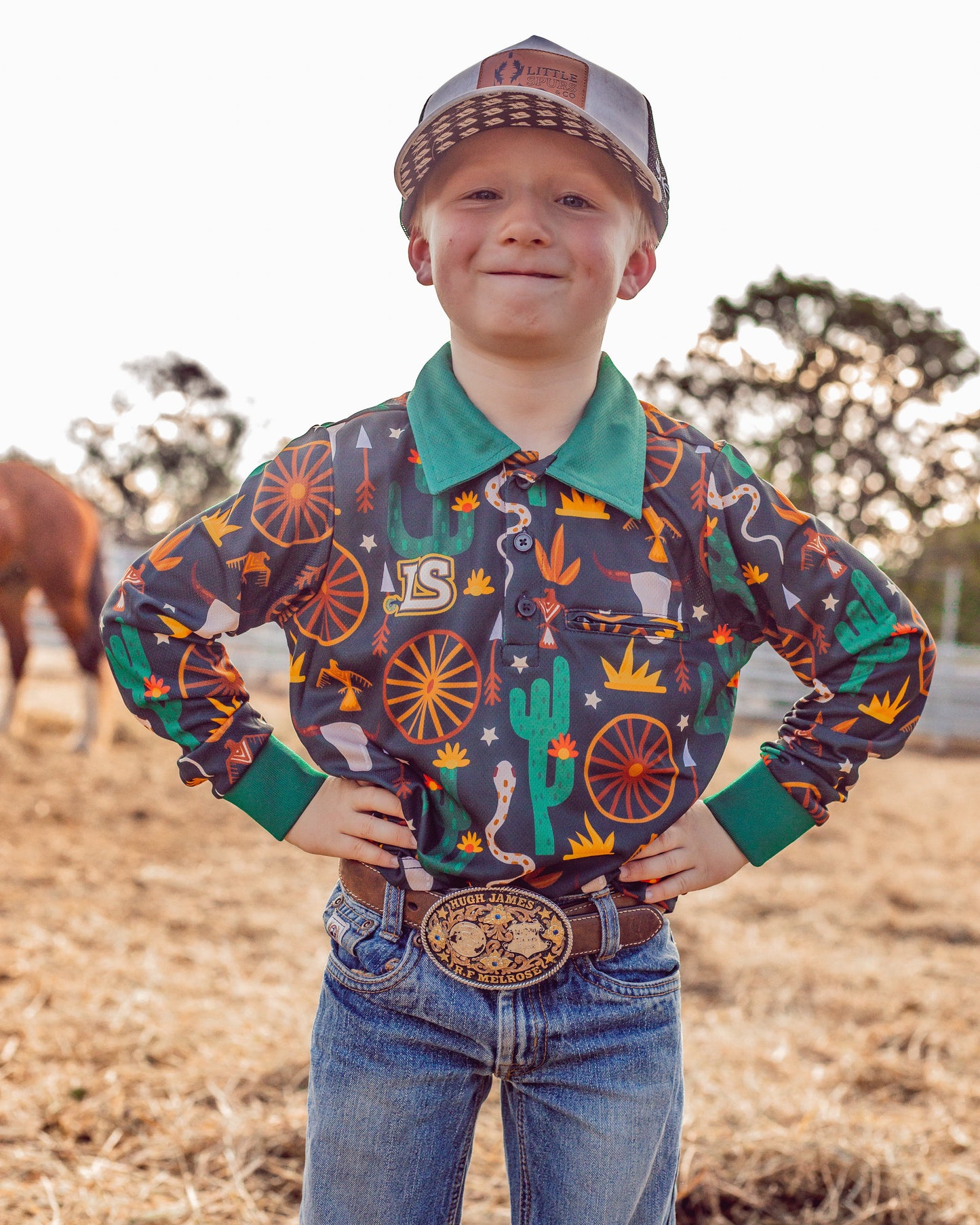 Boys Sun Shirt - The Outback