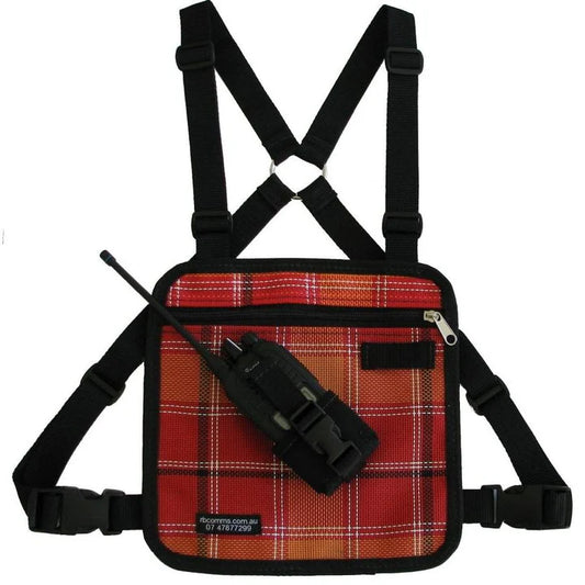 JB UHF Chest Harness - Kids Orange