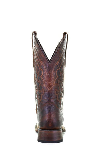 Circle G Men's Boot - Wide Sq Toe - Brown