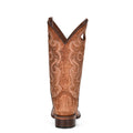 Circle G Ladie's Boot - Sq Toe - Distressed Cognac
