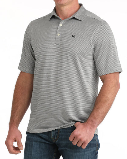 Cinch Mens Polo Shirt - Blue