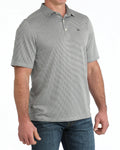 Cinch Mens Polo Shirt - Blue