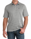 Cinch Mens Polo Shirt - Blue