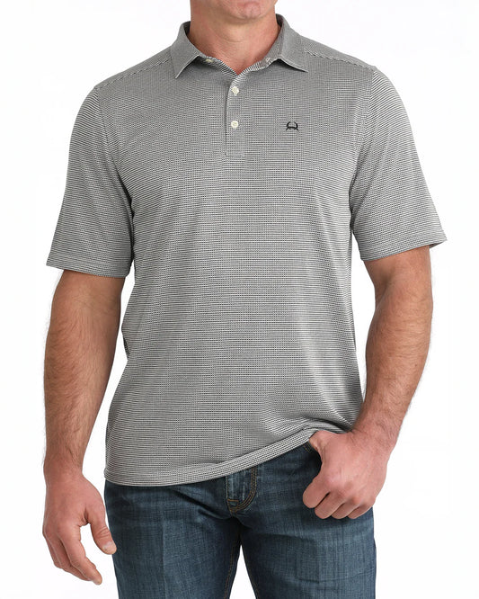 Cinch Mens Polo Shirt - Blue
