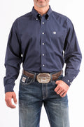 Cinch Men's Long Sleeved Shirt - Navy