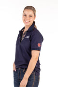 H&H Loose Fit Polo - Navy Blue