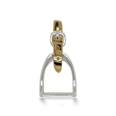 Mountain Creek Jewellery - S/S & Gold Plated Stirrup Pendant