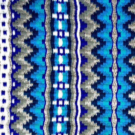 Aqua Sparkle Saddle Blanket
