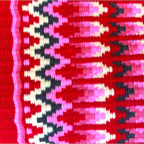 Berry Saddle Blanket