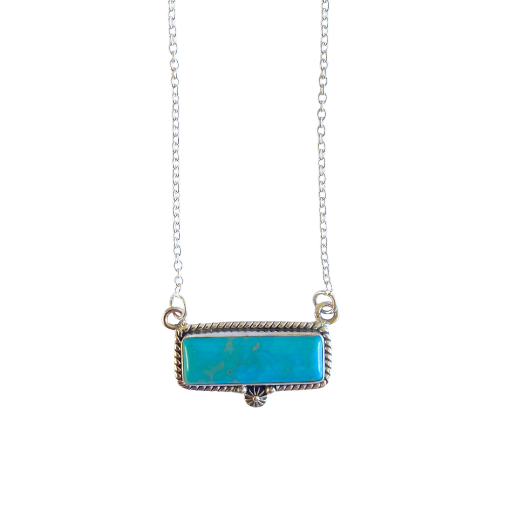 Mountain Stream Bar Necklace