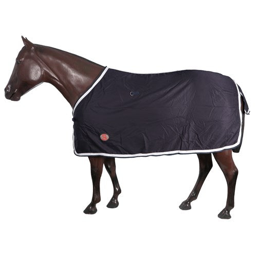 Kool Master Show Rug - Navy/White
