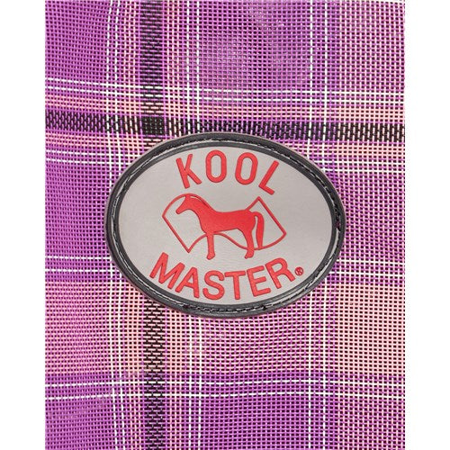 Kool Master PVC Shade Mesh Horse Rug Combo - Pink & Purple