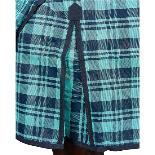 Kool Master PVC Shade Mesh Horse Rug Combo - Turquoise & Navy
