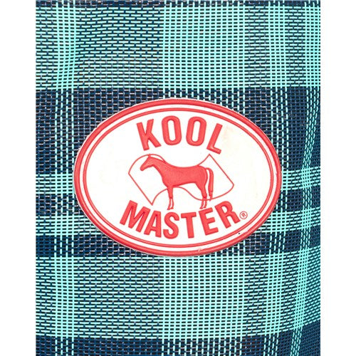 Kool Master PVC Shade Mesh Horse Rug Combo - Turquoise & Navy