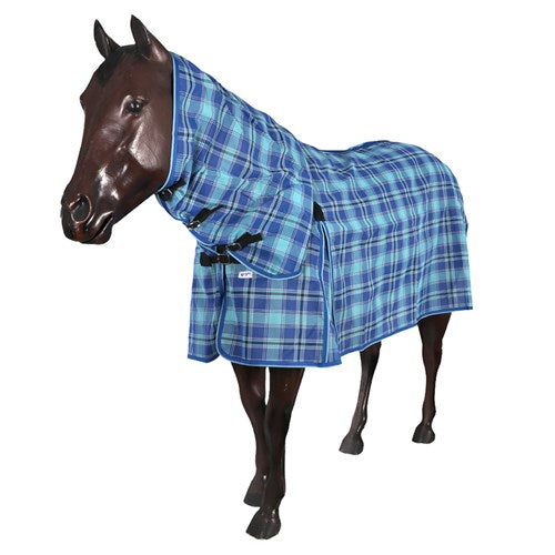 Kool Master PVC Shade Mesh Horse Rug Combo - Blue