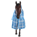 Kool Master PVC Shade Mesh Horse Rug Combo Long Drop - Blue